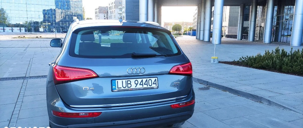 Audi Q5 cena 79500 przebieg: 168000, rok produkcji 2015 z Lublin małe 277